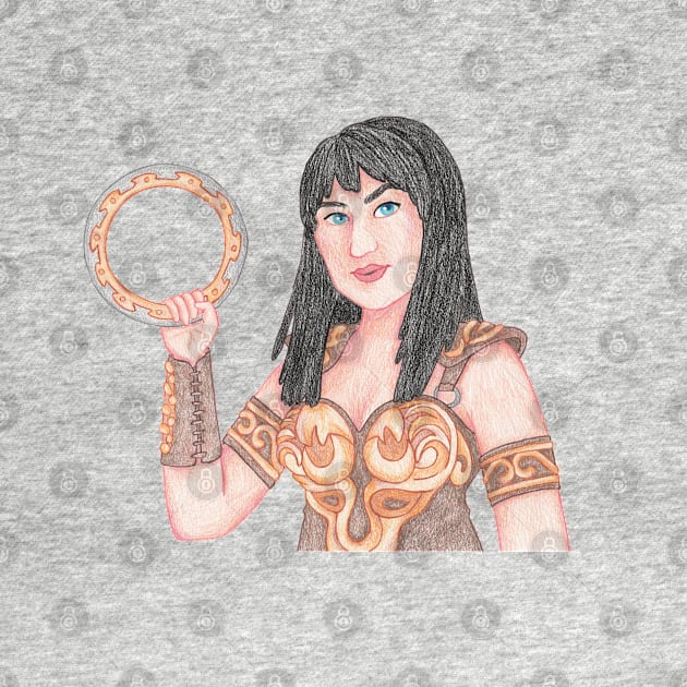 xena warrior princess by evthewitch